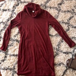 Cowl neck Old Navy knee length sweater dre…